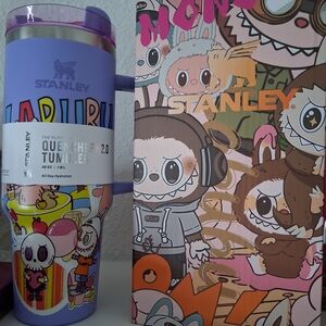 Stanley Quencher 2.0 Tumbler with Cartoon Design